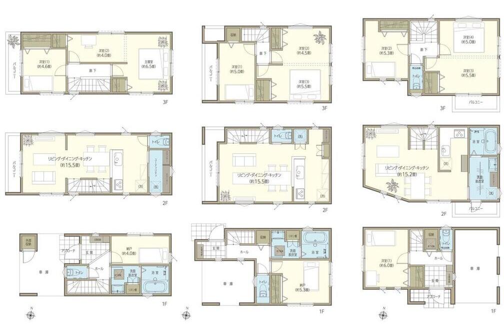 逗子市久木9丁目 新築4棟戸建