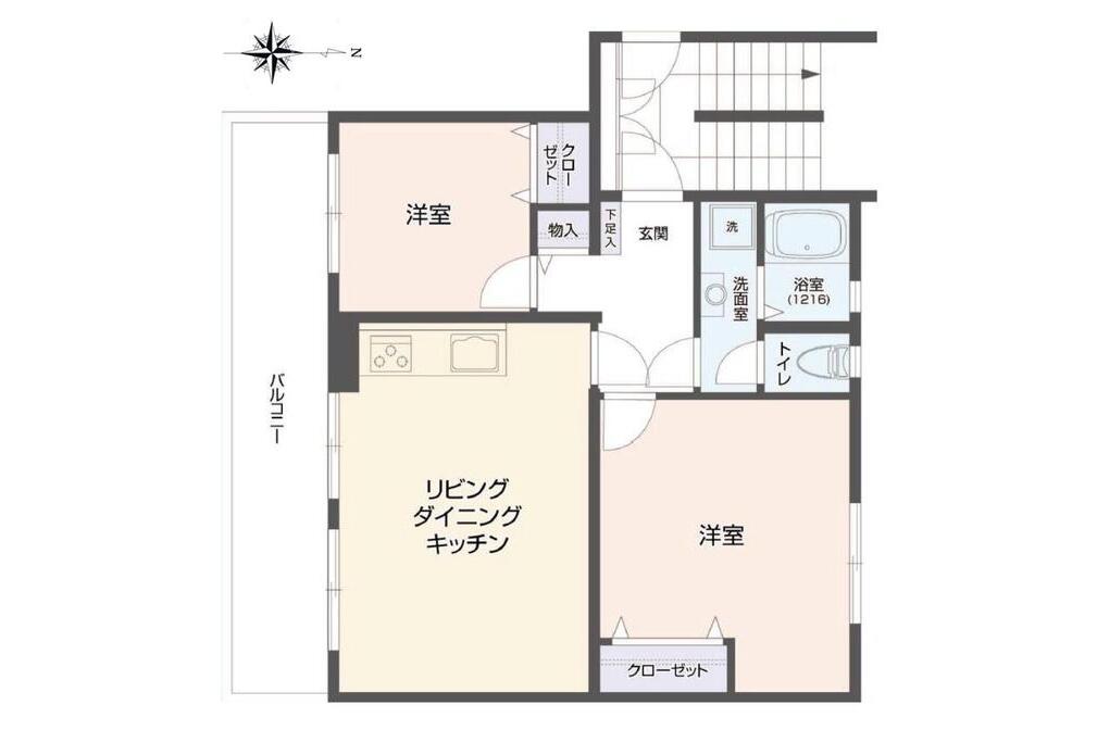 東逗子第2団地13号棟1階部分【フルリノベ団地】