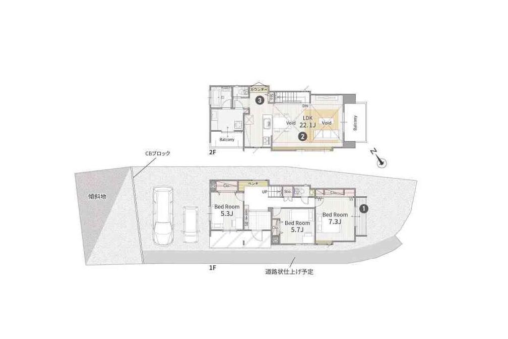 鎌倉市鎌倉山3丁目新築戸建3棟