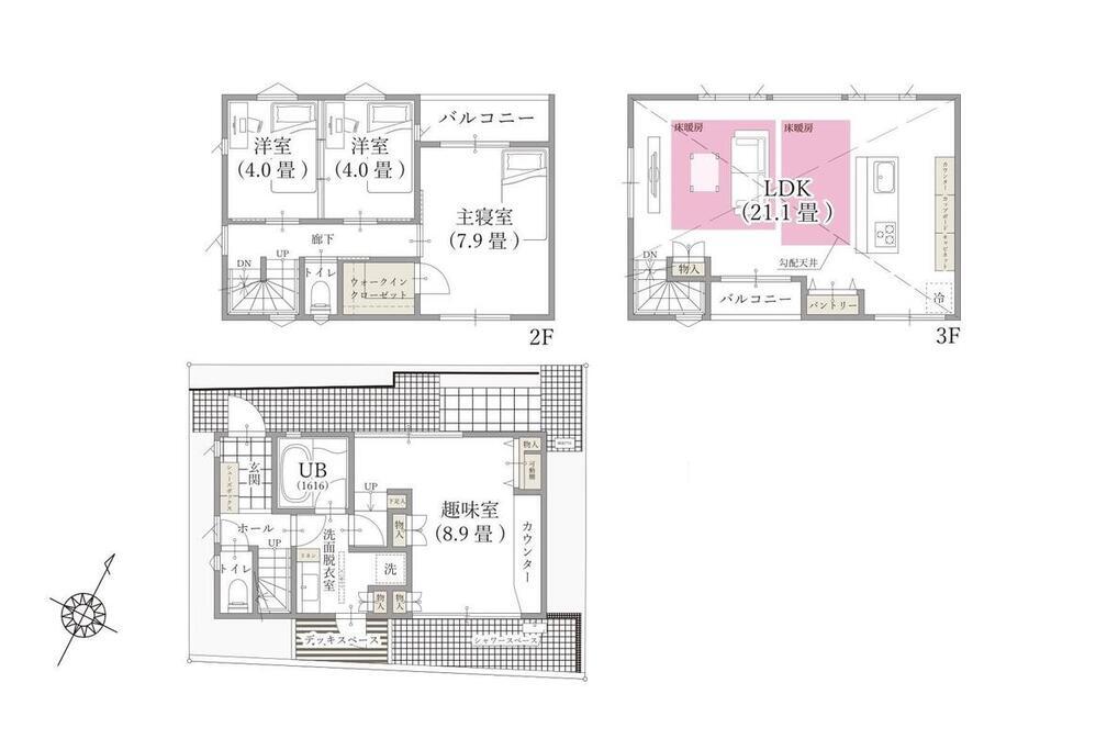 逗子市小坪２丁目新築３棟