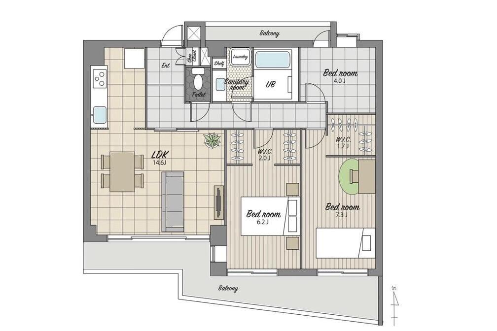 ナイスステージ葉山２階部分