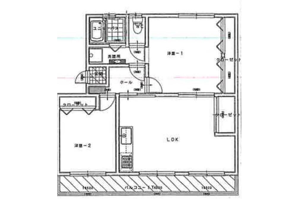東逗子団地　９号棟 1階部分